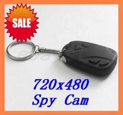30FPS Mini SPY Hidden Car Key Micro Camera DVR 720*480