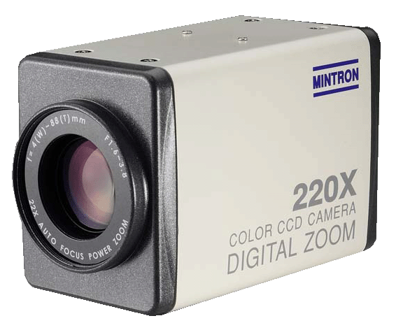 Mintron MTV-64G5P 220X Color CCD Dightal Zoom Auto Focus Camera