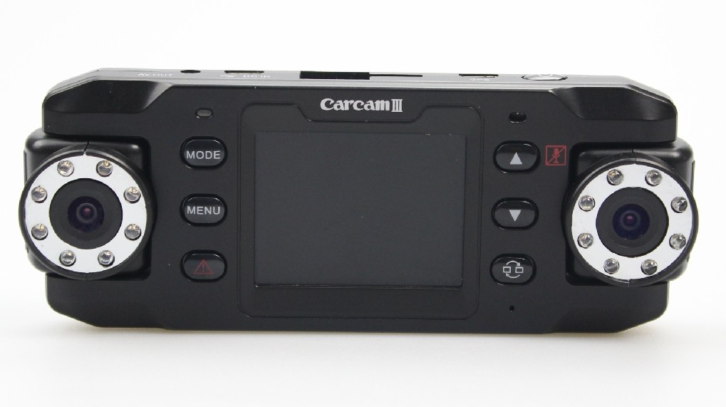 140 Dual Wide Angel and Dual Camera X8000 HD Car Camcorder GPS Night Vision G-Sensor Car DVR
